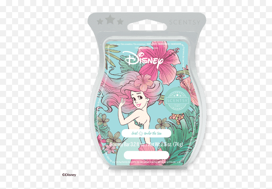 Ariel Under The Sea Scentsy Bar - Scentsy Disney Wax Emoji,Little Mermaid Sketches Ariel Emotions