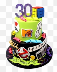 Cake Ideas Suitable For Everyone Best Birthday Cakes In Dubai - 90s Themed Birthday Party Ideas Emoji,40th Birthday Emoticons
