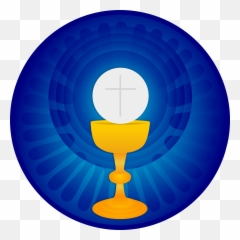 Download Monstrance Eucharist Communion - Eucharist Symbols Emoji,Communion Emoticon