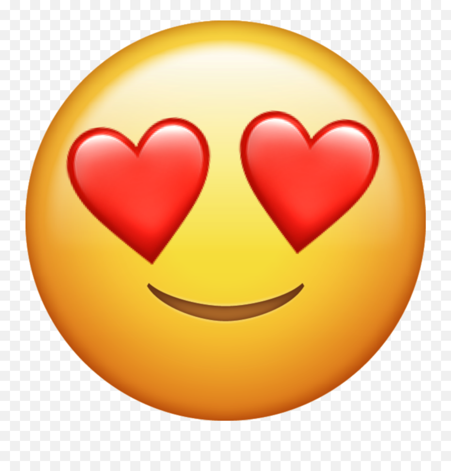 Emoji Feliz Coração Edit Adesivo - Esfera 3d,Emoticon Feliz