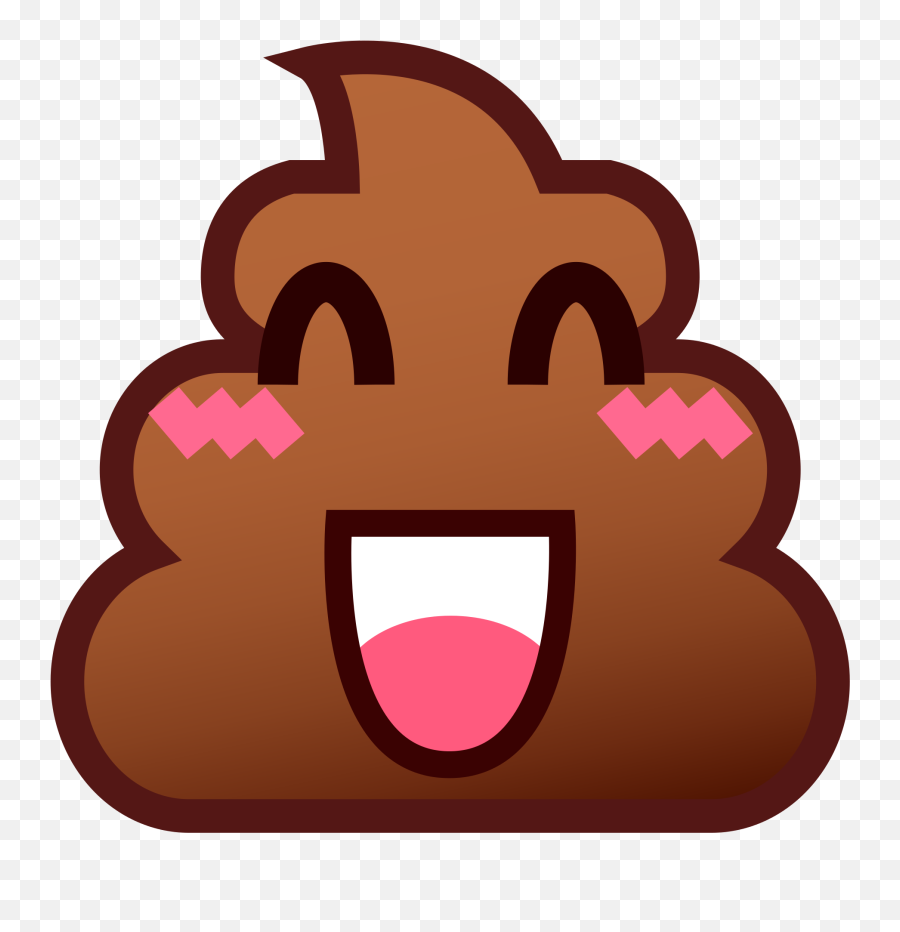 Kawaii Poop Emoji Pillow Case Clipart - Poop Emoji Cute Png,Pregnant Emoji