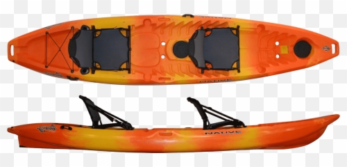 Native Stingray 13 - Liquid Logic Ventura Emoji,Emotion 2-person Canoe