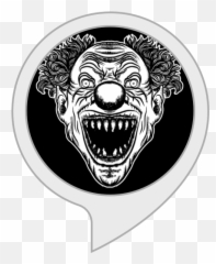 Amazoncom Evil Laugh Alexa Skills - Scary Clown Drawing Emoji,How To Draw A Laughing Emoji For Beginners Step By Step