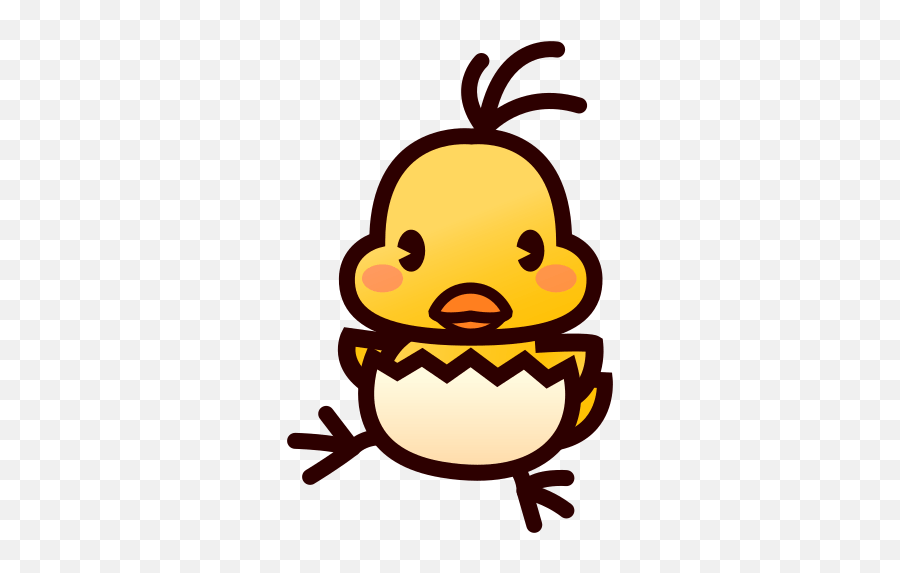 Hatching Chick - Emoji,Chick Emoji