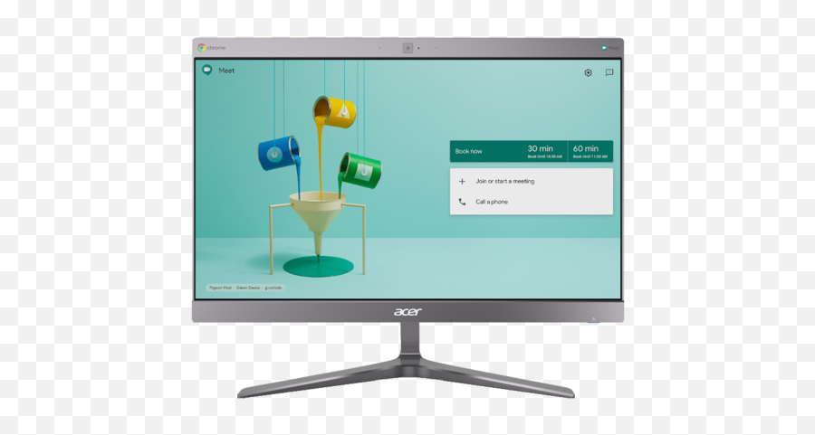 Acer Chromebase For Meetings 24v2 - Chromebox For Meetings Screen Emoji,Hangouts Acer Tablet No Emoticons