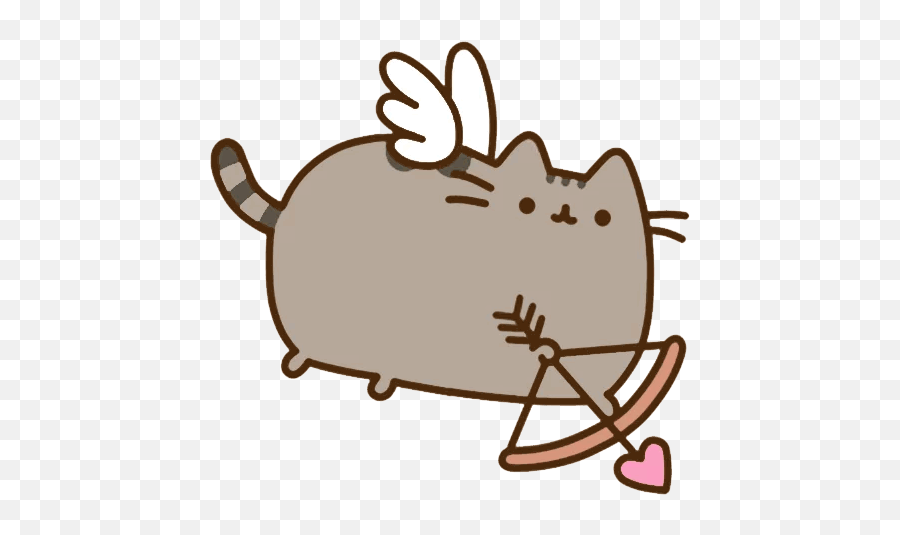 Download Carnivoran Pusheen Cat Mammal - Pusheen Valentines Day Emoji,Pusheen Emotions
