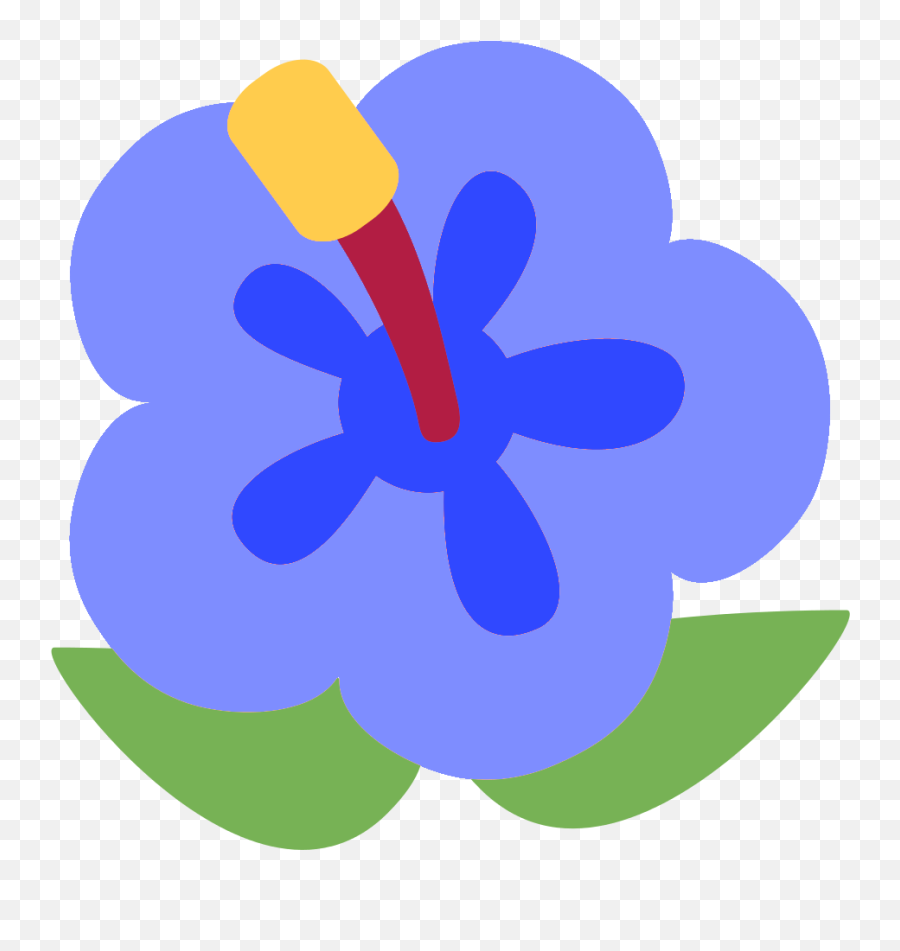 Bluehibiscus - Discord Emoji,Emoji Rose Clipart