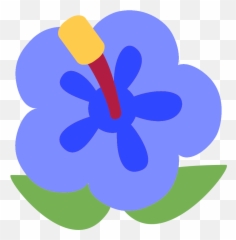 Bluehibiscus - Discord Emoji,Emoji Rose Clipart