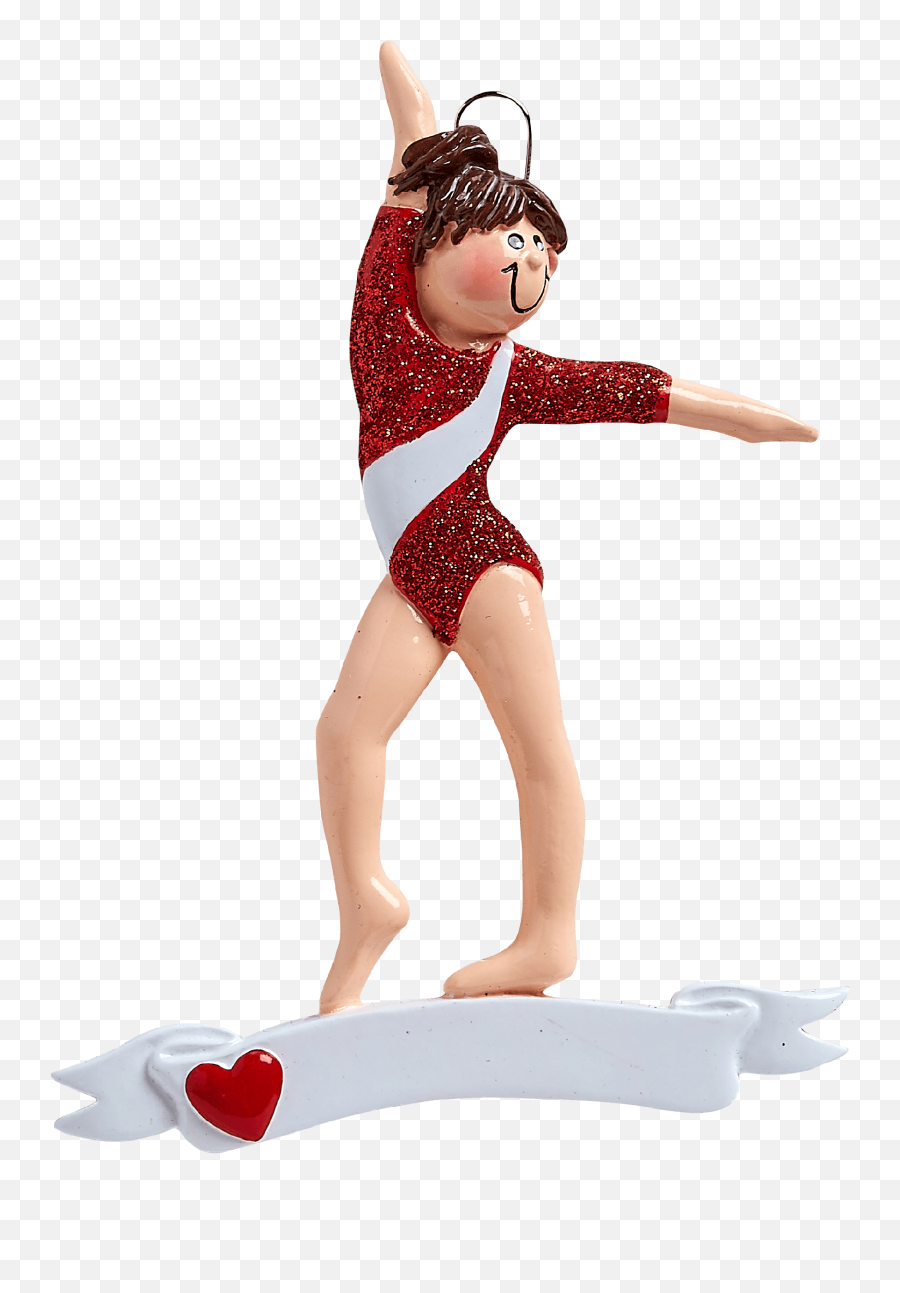 Gymnast Personalized Christmas Ornament Emoji,Snowman Tree Emoji