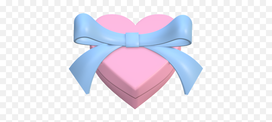 Heart Ribbon 3d Illustrations Designs Images Vectors Hd Emoji,Blue Ribbon Emoji