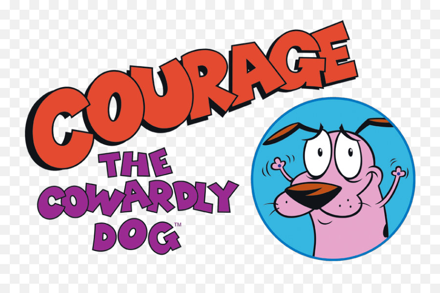 Guidelines Courage The Cowardly Dog U2013 Redbubble - Courage The Cowardly Dog Logo Emoji,Samurai Jack Emoji Dog