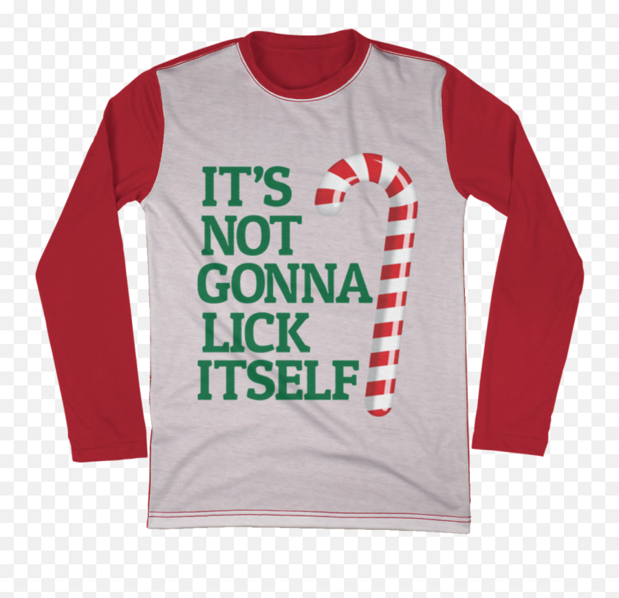 Itu0027s Not Gonna Lick Itself Ugly Christmas Style Long Sleeve Emoji,Christmas Movieemoji Game