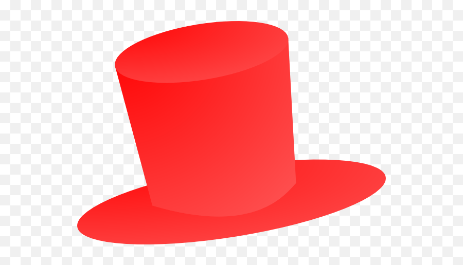 Free Top Hat Outline Download Free Clip Art Free Clip Art - Red Top Hat Clipart Emoji,Magic Hat Emoji