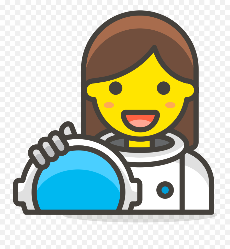 Female Office Worker Cartoon Clipart - Emoji Astronaut,Woman Facepalming Emoji