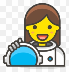 Female Office Worker Cartoon Clipart - Emoji Astronaut,Woman Facepalming Emoji