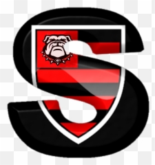 Letter S Letters Sticker - Bulldog Basketball Emoji,Georgia Bulldog Emoji