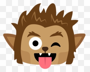 Weremoji Wink Beach Sheet - Fictional Character,Tongue Dragging Emoji Picture