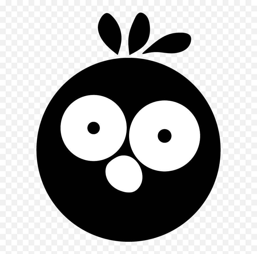Bird Chicken Black - Free Image On Pixabay Dot Emoji,Bird Emoticon