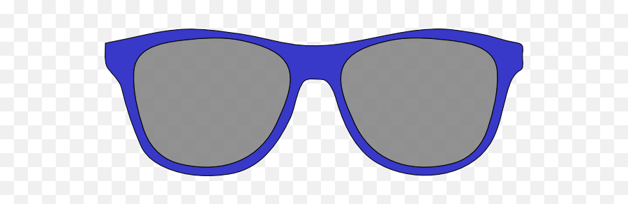 Sunglasses Clip Art - Blue Sunglasses Clip Art Emoji,How To Draw A Sunglasses Emoji