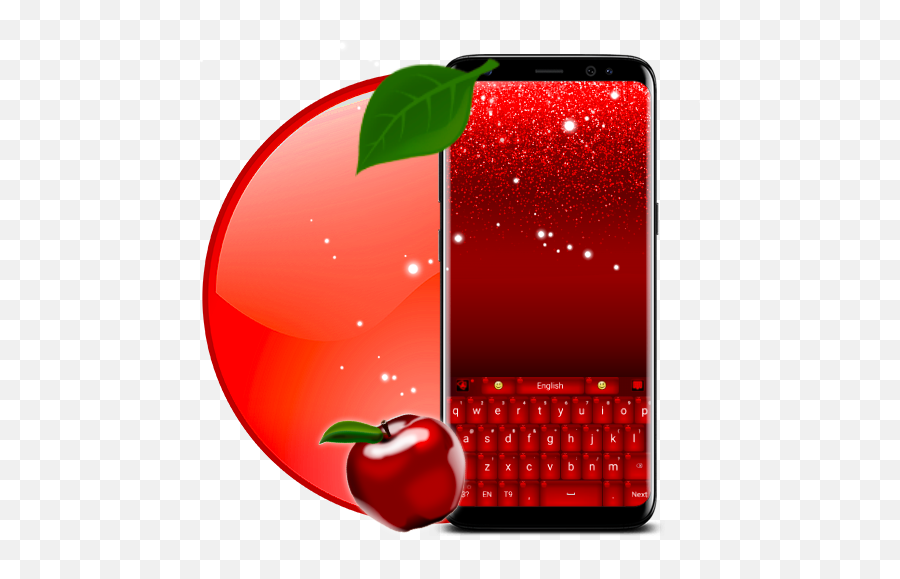 Red Glow Apple Keyboard 10 Download Android Apk Aptoide - Smartphone Emoji,Android Kitkat Emoji Keyboard