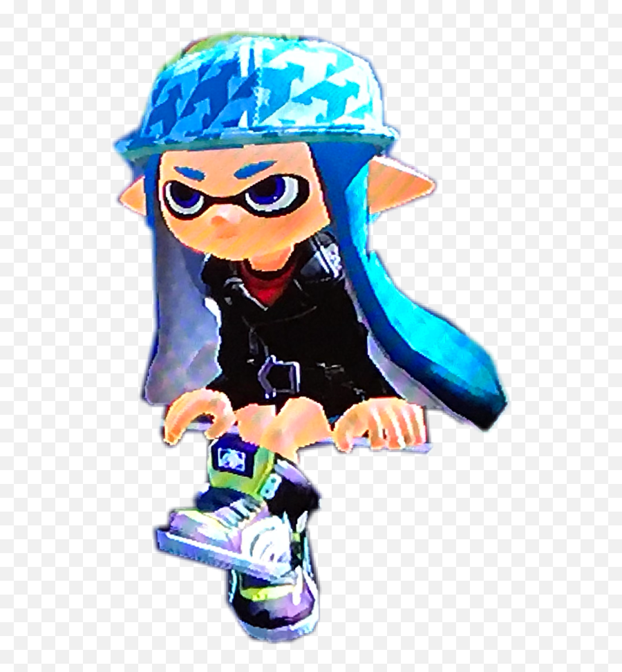 Splatoon Inkling Sticker - Fictional Character Emoji,Inkling Emoji