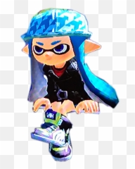 Splatoon Inkling Sticker - Fictional Character Emoji,Inkling Emoji