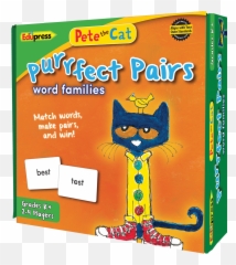 Word Families - Pete The Cat Purrfect Pairs Word Families Emoji,Cat Emotions Ear Chart