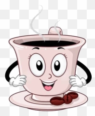 Funny Fruit Fruit Cartoon - Mascote Do Cafe Emoji,Coffee Bean Emoji
