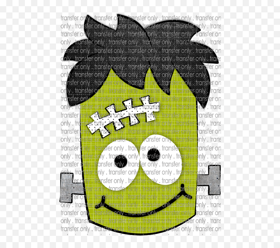 Hallo 40 Frankenstein Head - Happy Emoji,Party Wave Emoticon