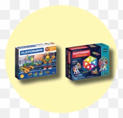 The Learning Post Toys - Magformers Carnival Set Emoji,Marker Maker Crayola Emojis