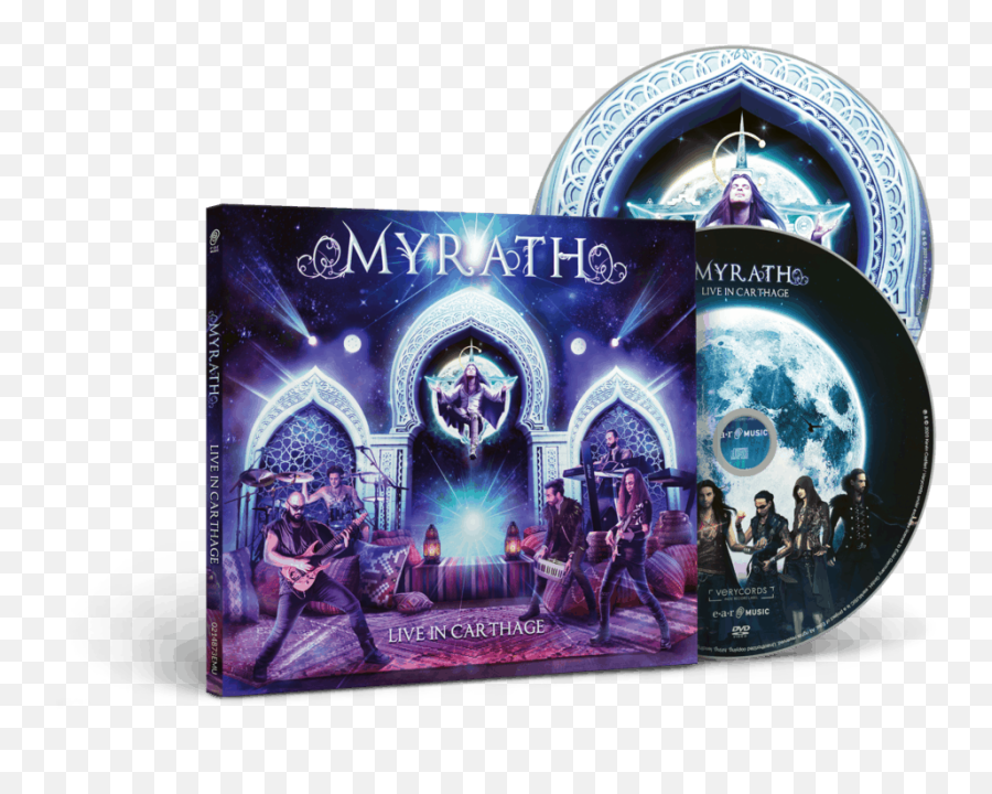 Earmusic Official Online Store Merch Music Downloads - Myrath Live In Carthage Cd Dvd Emoji,Gary Numan Emotion Tour Shirt