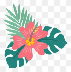 Hibiscus Flower Free Icon Of Summer Icons - Summer Flower Icon Png Emoji,Hawaiian Flag Emoticon