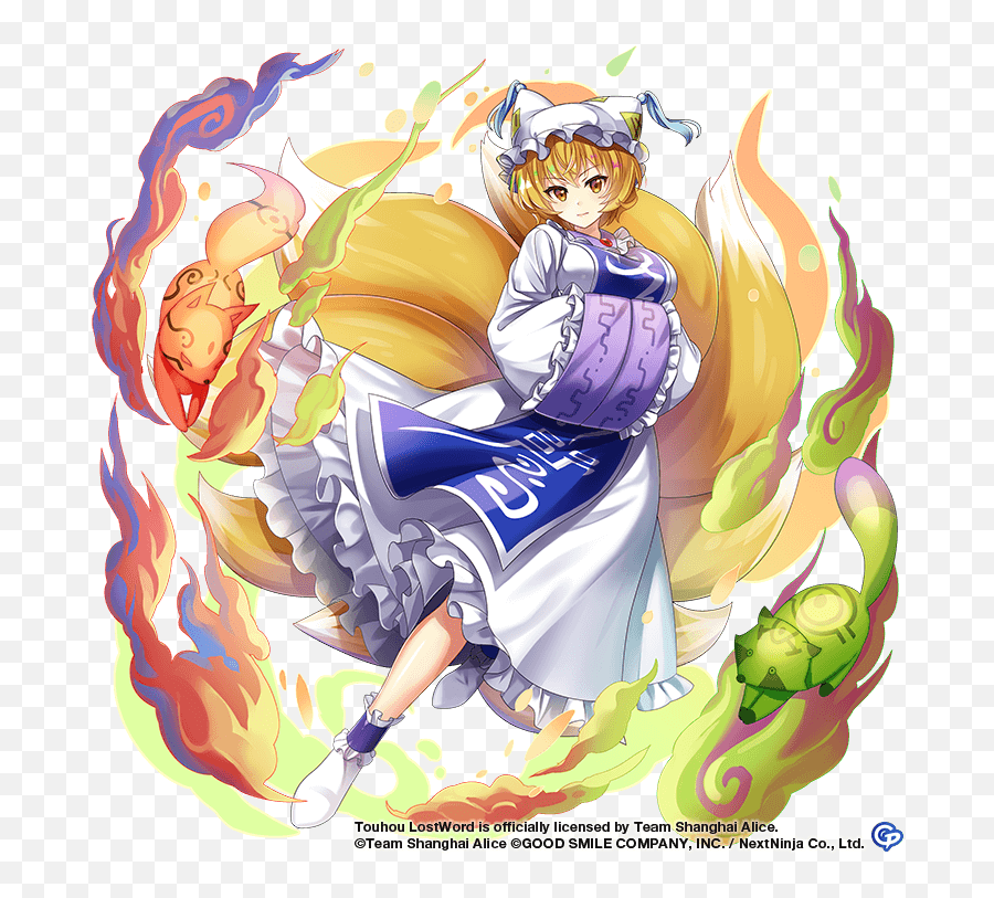 Ran Yakumo - Touhou Lost Word Ran Yakumo Emoji,The Lost Emotion Remix Touhou