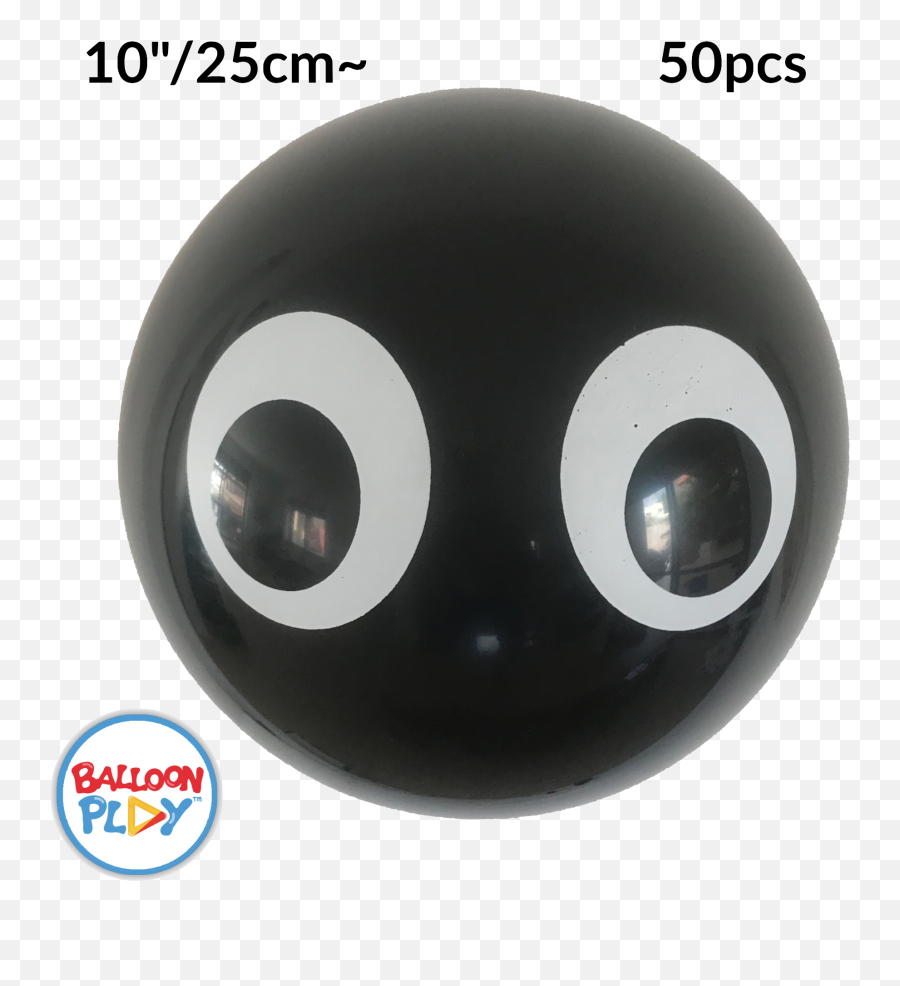 Round Latex Eyeball Balloons With - Droidcon Emoji,Balloon Emoticon On Facebook