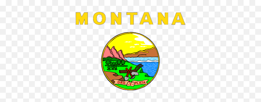 Us Montana Flag Png Svg Clip Art For Web - Download Clip Language Emoji,Flag Italy Emoji Powerpoint