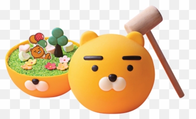 X Kakao Friends Kakao Friends Ryan - Kakao Friends Emoji,Kakao Friends Emoticon Summer
