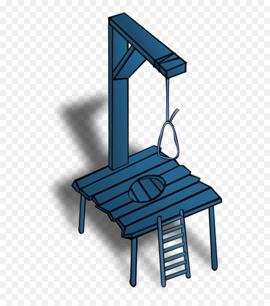 Gallows Death By Hanging Noose - Gallows Clipart Png Crime And Punishment Gallows Clipart Emoji,Death Note Emojis