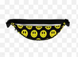 Happy Fanny Pack - Fanny Pack Emoji,Emoticon With Rainbow Headband
