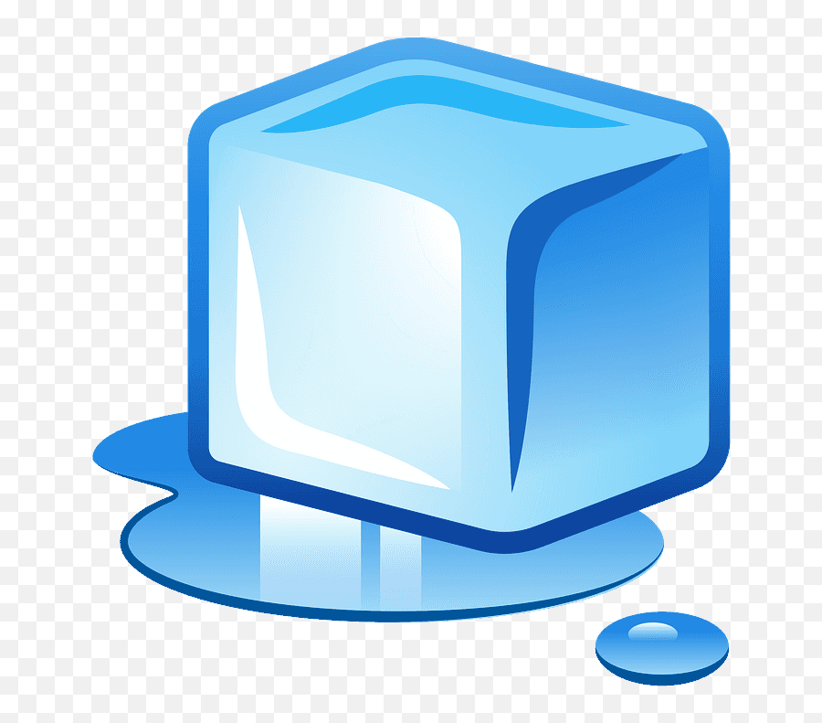 Cubito De Hielo - Hielo Clipart Emoji,Emoji Oficinista