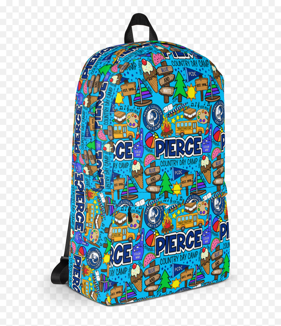 Pierce Day Camp Backpack Emoji,Emoticons Pcoket Camp