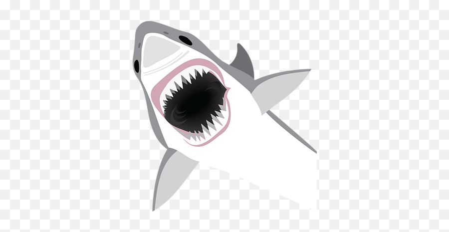 Download Great White Shark By Antique Images - Shark Attack Emoji,(^^^) Shark Emoji