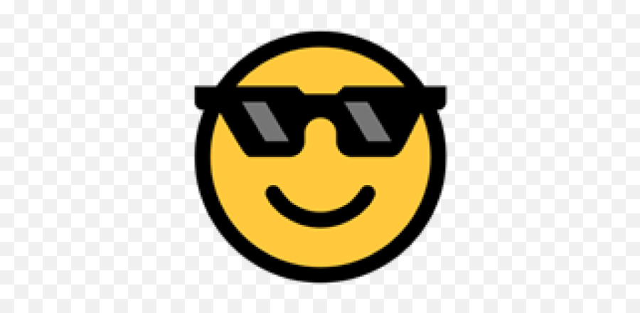 Sunglasses - Roblox Emoji,The Emoji With Sunglasses