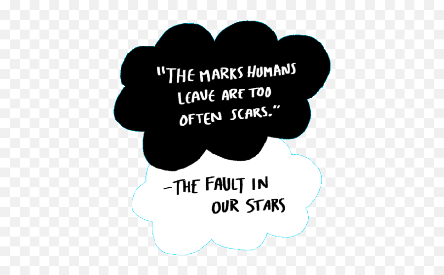 Latest Project - Lowgif Fault In Our Stars Quotes Black Emoji,Interrobang Emoji