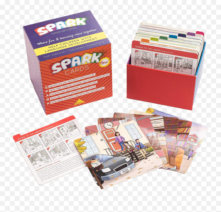 Spark Cards Set 1 - Problem Solving Speech Therapist Emoji,Free Emotion Cards For Autism