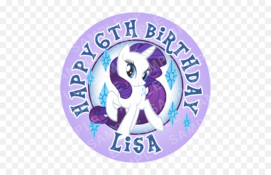 My Little Pony Archives - Edible Cake Toppers Ireland Cake Topper My Little Pony Rarity Emoji,My Little Pony Emoticon