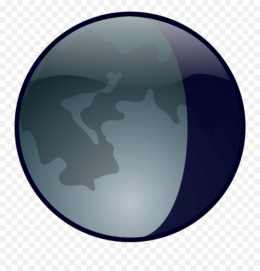 Moon Clipart Free Download Transparent Png Creazilla - Clip Art Emoji,Cloud Earth Emoji