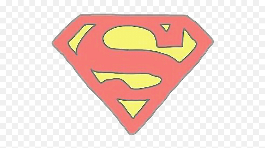 Superman Sticker Tumblr Sticker - Superman Symbol Emoji,Superman Emoji Symbol