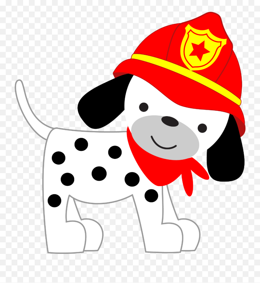 Dalmatian Fire Dog Clipart - Fire Dog Clipart Emoji,Dalmatian Emoji