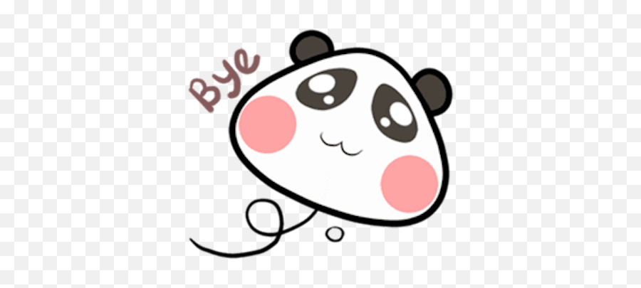 Baby Panda Emoji By Van Khanh Nguyen - Dot,Emoji For Bye