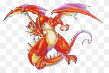 Fire Ryu Dragon Forms - Breath Of Fire 2 Fire Dragon Emoji,Fire Breathing Dragon Emoji